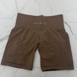 NVGTN Women's Tan Bike Shorts